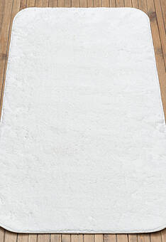 коврик в перспективе Confetti Bath Cotton Calypso 1601 White