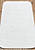 Белый коврик для ванной и туалета Calypso 1601 White