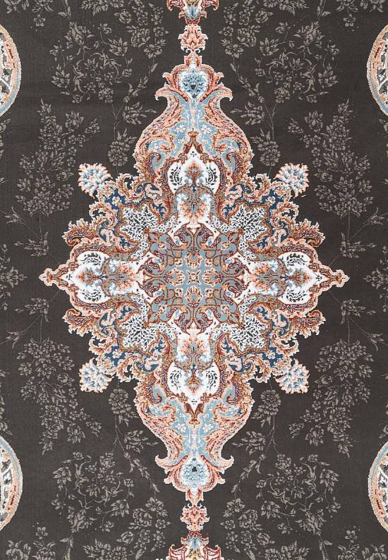 Классический иранский ковер HAM005 Dark Gray
