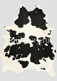 дизайн натуральной шкуры коровы Черно-белая 753