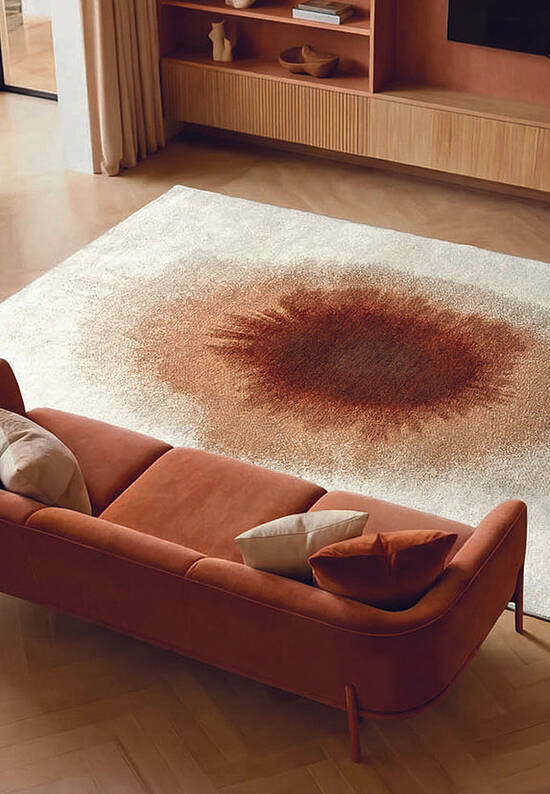 Безворсовый ковер из полиэстера LR6250-L427 outdoor