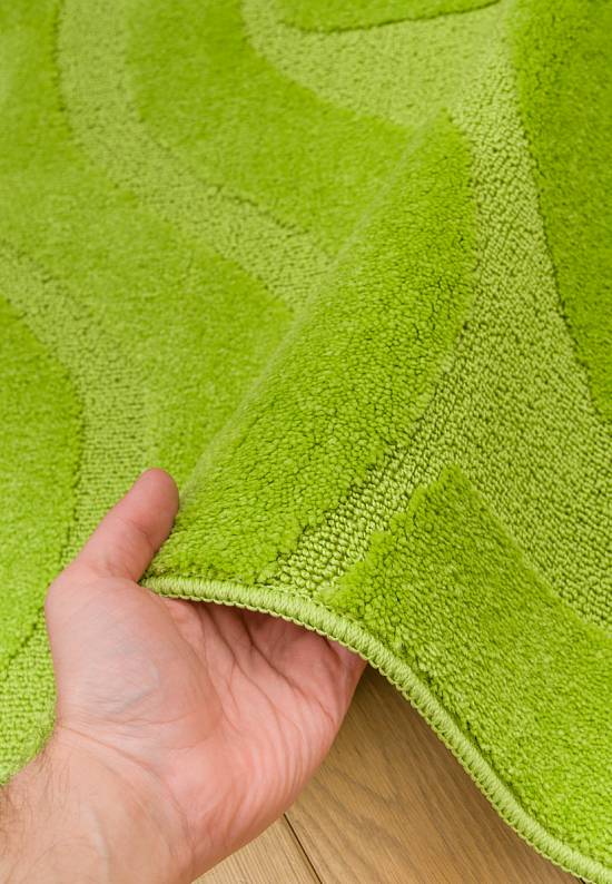 Зеленый коврик для ванной Symphony 2588 Phosphoric Green