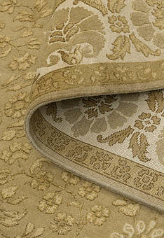 фактура ковра Kashan gold 10/10 MI-49-Brown/Ivory
