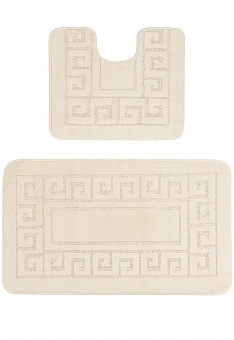 Комплект ковриков для ванной Confetti Bath Maximus Ethnic 2517 Ecru BQ
