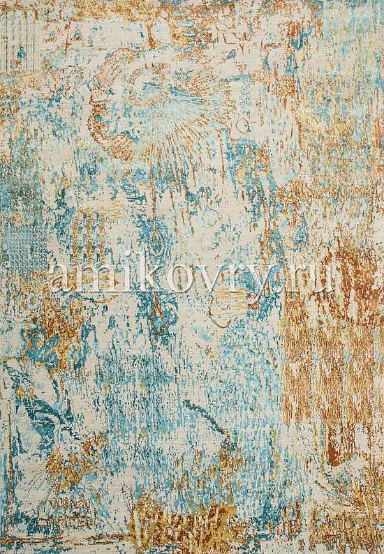 Элитный ковер ручной работы 11/11-RWB SRB-703-Antique White/Jamaican Aqua