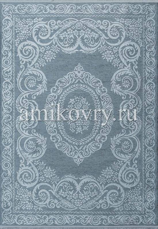 Турецкий безворсовый ковер из акрила 4101 Blue