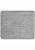 Серый квадратный коврик для ванной комнаты Flora 2504 Platinum
