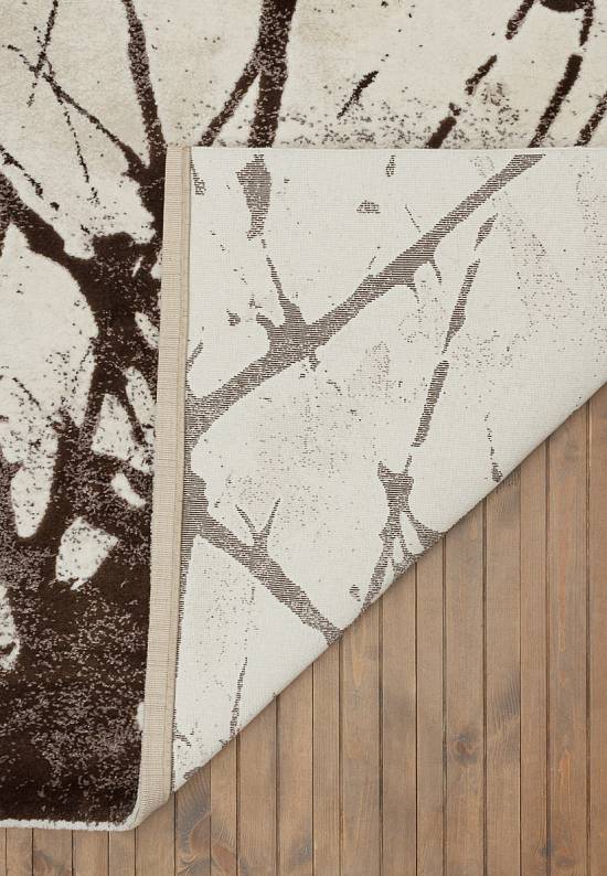 Синтетический ковер 0203KJ-Beige-Brown