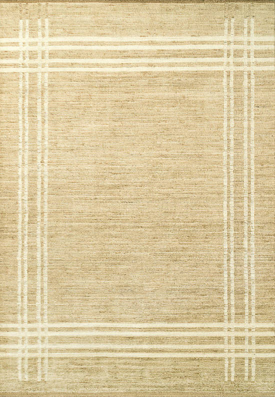 Однотонный ковер ручной работы HWL-172-Clay/Soft Beige