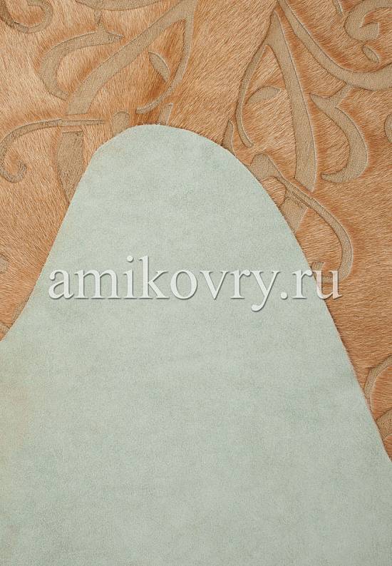 Натуральная шкура коровы хай-тек Sasha D19 cream