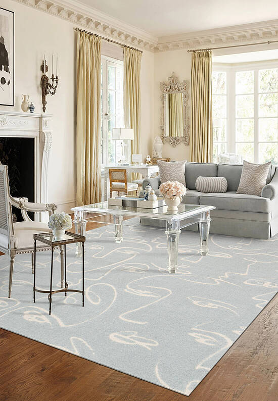 Дизайнерский ковер Faces 461.057-AE501