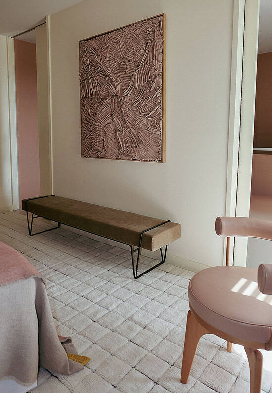 Шерстяной стираемый ковер Mosaic Natural