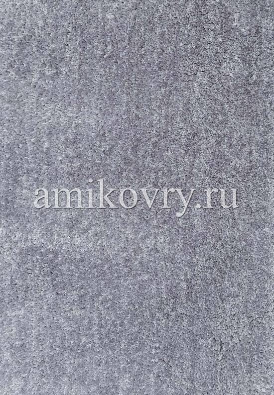 Мягкий синтетический ковер с длинным ворсом T2-grey