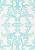 Бирюзовый коврик для ванной  Shabby Damask 01 Blue