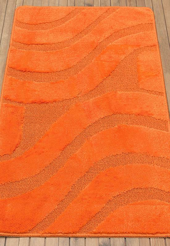 Оранжевый коврик для ванной Symphony 2590 Orange