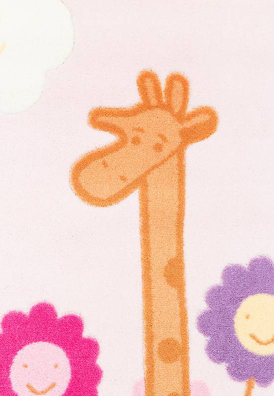 Детский ковер с ворсом Giraffe-01 Pink