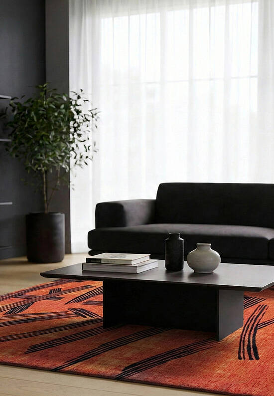 Безворсовый ковер из полиэстера LR6251-L431 outdoor