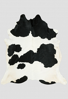 Натуральная шкура коровы Чёрно-белая 1266