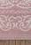 Турецкий безворсовый ковер из акрила 4101 Pink