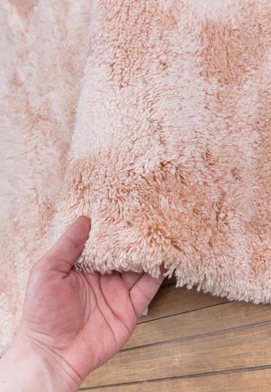 Розовый мягкий коврик для ванной 3522 Powder Pink