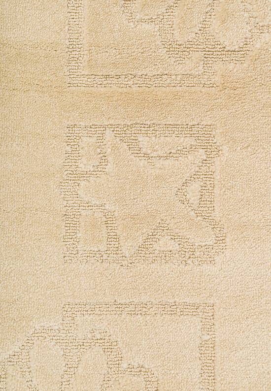 Бежевый комплект ковриков для ванной и туалета Maritime-2 2540 Beige BQ