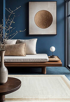 ковер в интерьере Poem PM14-Bej