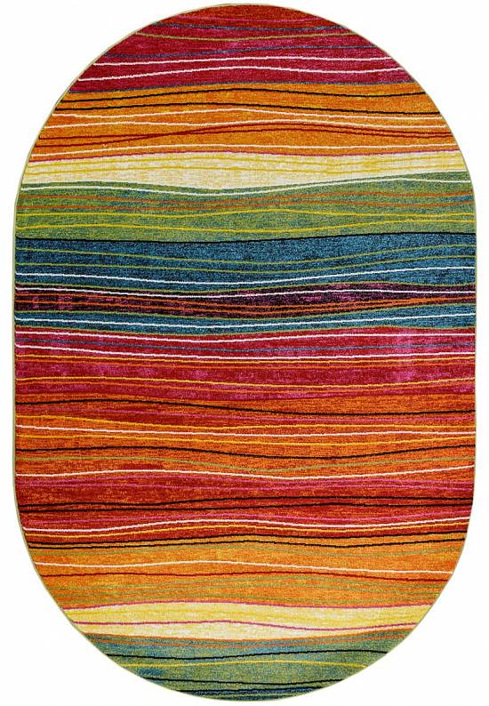 Недорогой синтетический ковер 2773-Multicolor