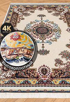 ковер в перспективе против ворса Ottoman Silk Faransavi-Cream