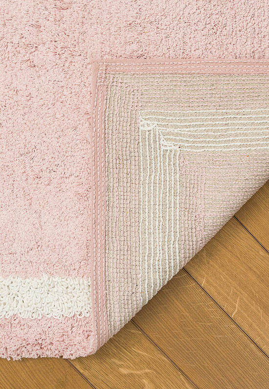 Розовый комплект ковриков для ванной Liberte-Pink