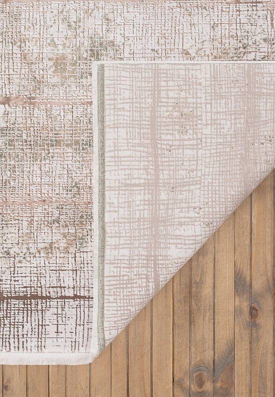 Современный ковер из вискозы 19153-070 Beige