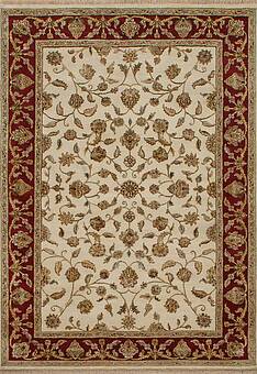 дизайн ковра Kashan gold 10/10 CH-102-7-Ivory/Red