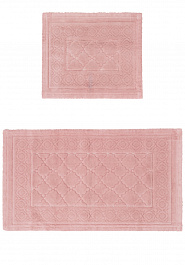 дизайн комплекта ковриков для ванной Confetti Bath Cotton Salda 03 Dusty Rose discount