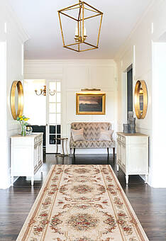 ковровая дорожка в интерьере Prestige 8539-51053