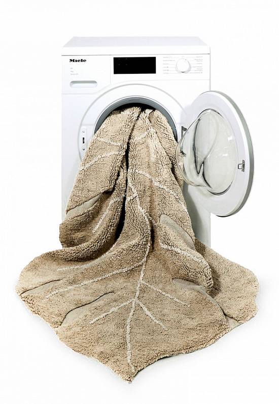 Детский стираемый ковер Monstera Olive