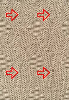 дефект безворсового ковра Lana 7636-68400 discount2