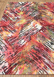 ковер в перспективе Florida Confetti 11603 01 Dark Pink