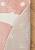 Недорогой современный ковер 2341-Light Pink