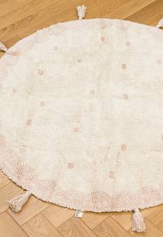 Ковер ручной работы Nattiot Cotton Mallen круг