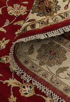 фактура ковра Kashan gold 10/10 MI-50-Red/Ivory