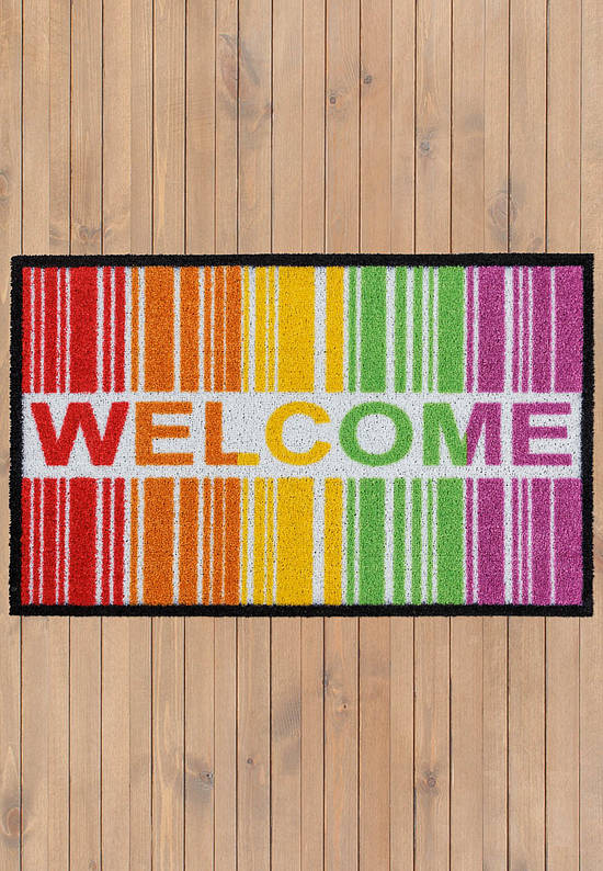 Бельгийский придверный коврик Welcome