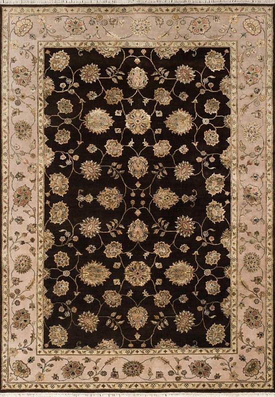 Элитный ковер ручной работы 10/10 GB-204 D. Brown-Ivory