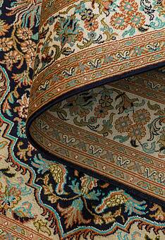 фактура ковра Cashmir IIST-GIKZN7Z7C Kashan Blue