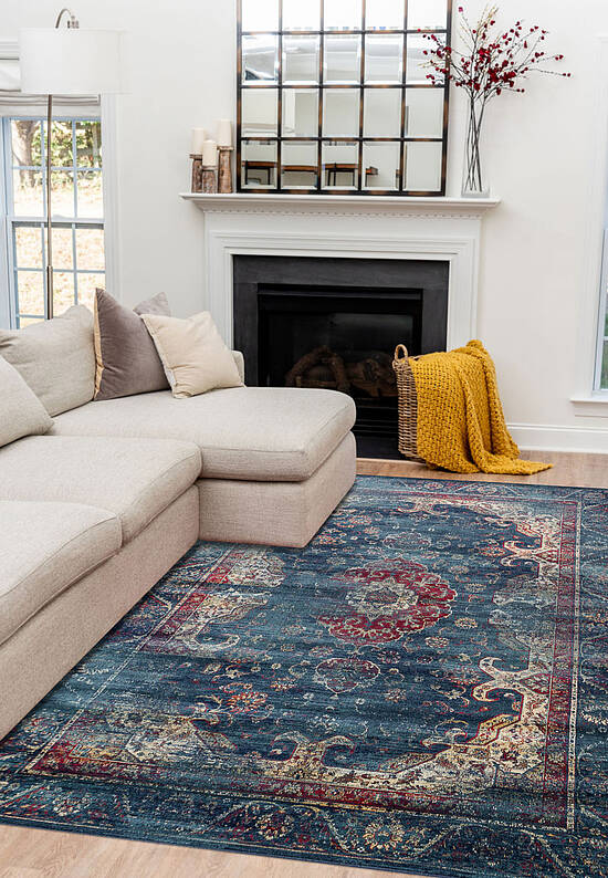 Высокоплотный ковер из вискозы VD2315-V397