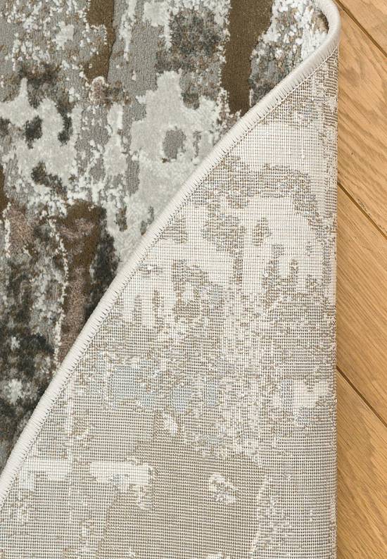 Синтетический бюджетный ковер F238-Gray-Beige