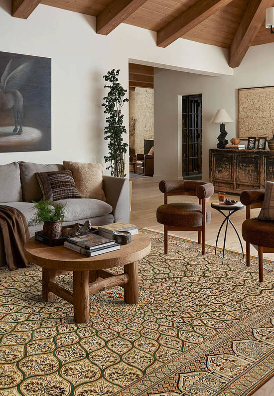 Шелковый ковер ручной работы IIST-GIKEKNN22 Gumband