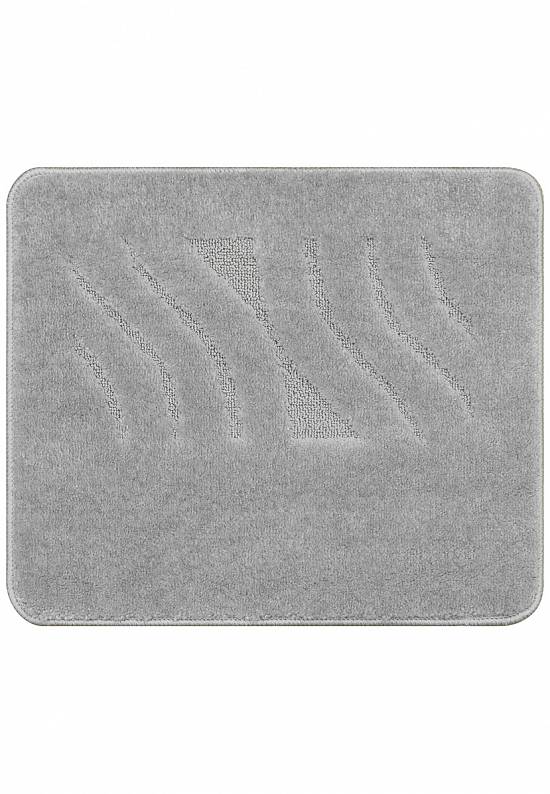Серый коврик для ванной Symphony 2504 Platinum