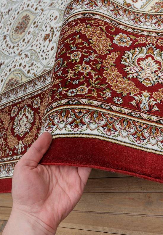 Классический ковер из Турции 10138-Red Cream