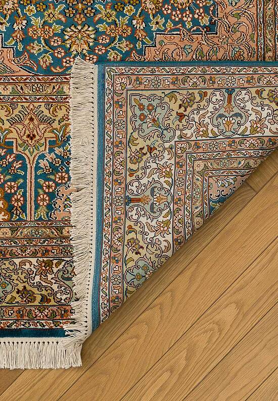 Шелковый ковер ручной работы IIST-GI97K257Z Kashan