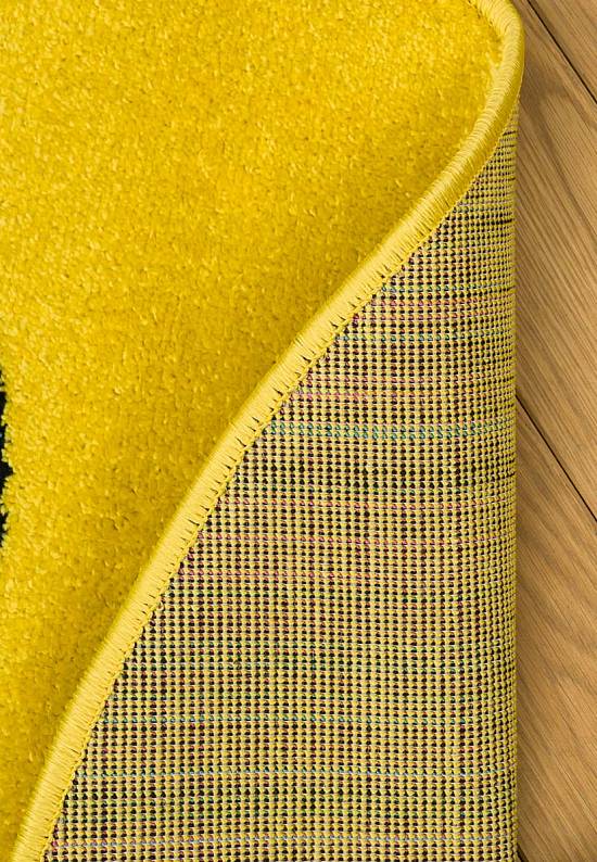 Недорогой синтетический ковер NC13-Yellow