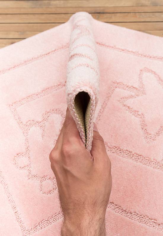 Светлый коврик для ванной  Maritime 2574 Pink